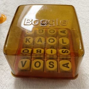 Vintage 1976 Boggle Word Game Parker Brothers Complete